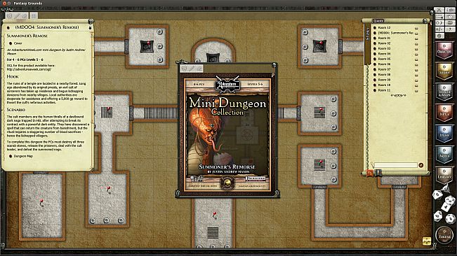 Fantasy Grounds - Mini-Dungeon #004: Summoner's Remorse (PFRPG)