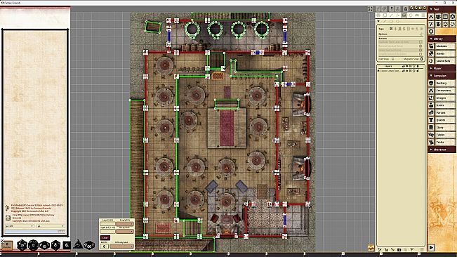 Fantasy Grounds - Pathfinder RPG - Pathfinder Flip-Mat Classics - Urban Tavern