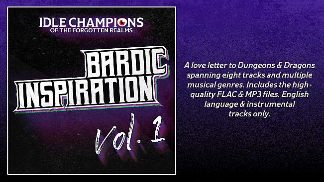 Idle Champions - Bardic Inspiration Vol 1