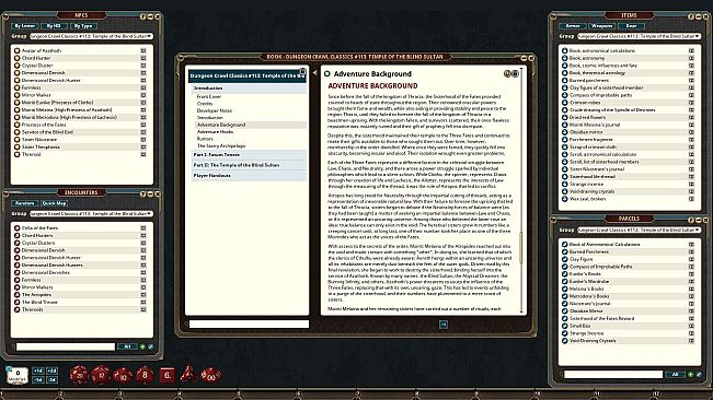 Fantasy Grounds - Dungeon Crawl Classics #113: Temple of the Blind Sultan