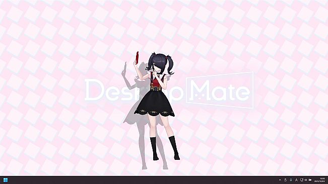 Desktop Mate NEEDY STREAMER OVERLOAD Ame-chan DLC