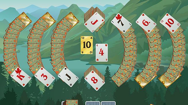 Solitaire Match 2 Cards. Thanksgiving Day