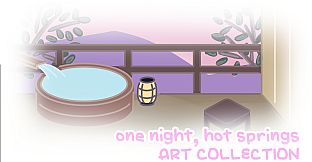 one night, hot springs - art collection