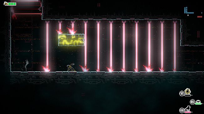 TAKE BOMB: The suit take off