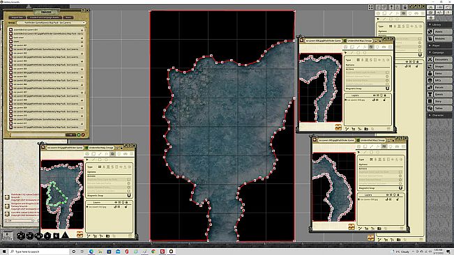 Fantasy Grounds - Pathfinder RPG - GameMastery Map Pack: Ice Cavern
