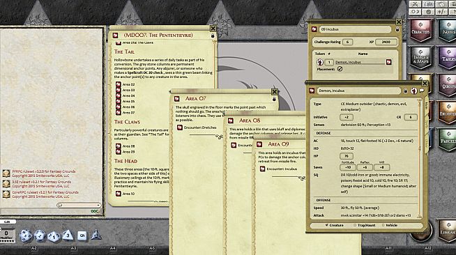 Fantasy Grounds - Mini-Dungeon #007: The Pententieyrie (PFRPG)