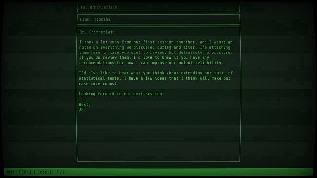 Hello, Dr. Chamberlain