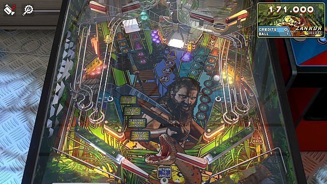 Zaccaria Pinball - Zankor Deluxe Pinball Table