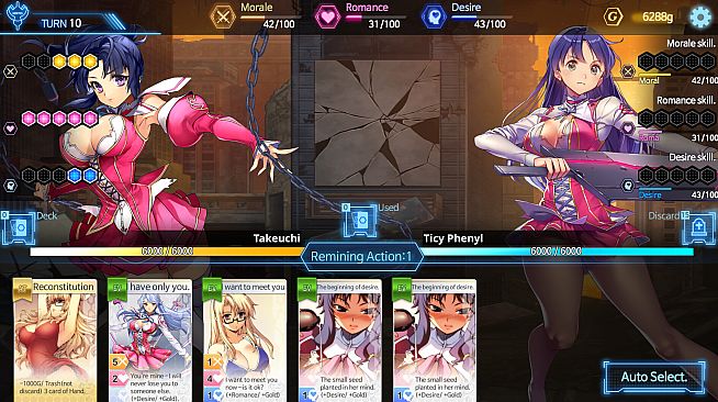 Battle Heroine Crisis COSTUME : Ticy Long Hair