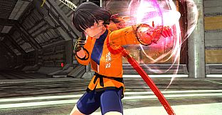 OneeChanbara ORIGIN - Exclusive Saki Costume: Tsubaki-Style Mortal Combat Gi Dragon Orange