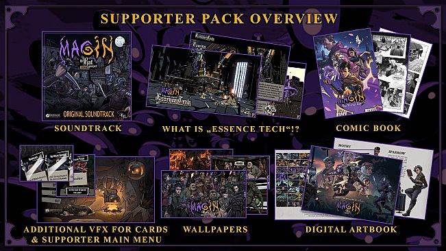 Magin: The Rat Project Stories - Supporter Pack