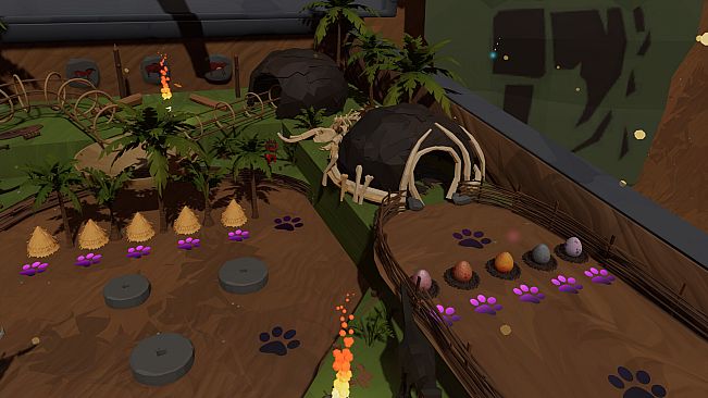 Roxy Raccoon's Pinball Panic - Prehistoric Paradise