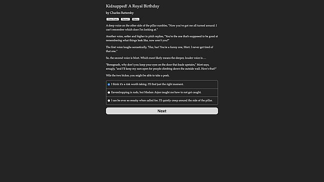 Kidnapped! A Royal Birthday