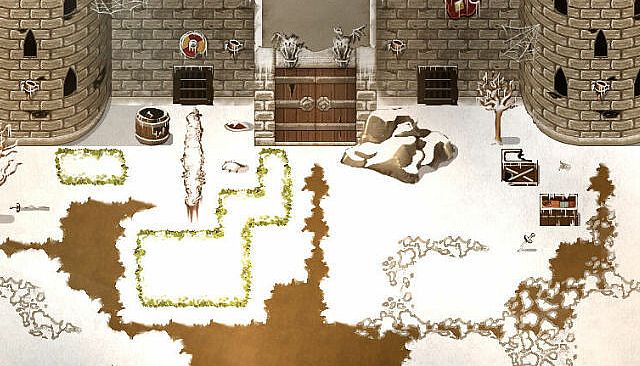 RPG Maker MZ - KR Snow Castle Tileset