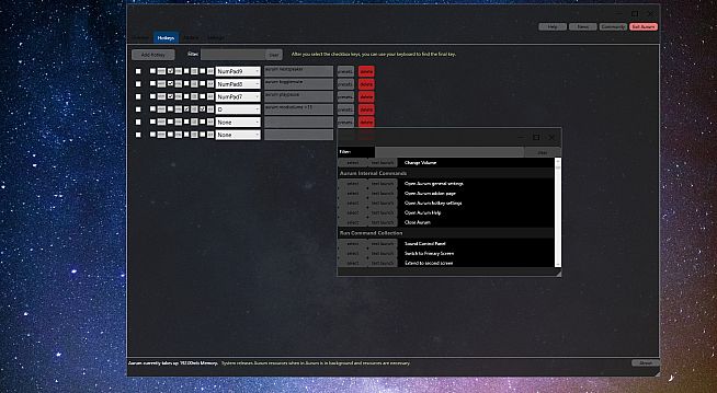 Aurum - Control Center Creator