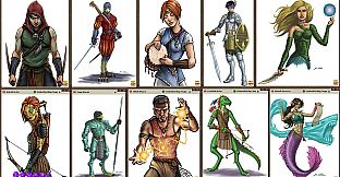 Fantasy Grounds - Book of Heroic Races: Age of Races (13th Age)