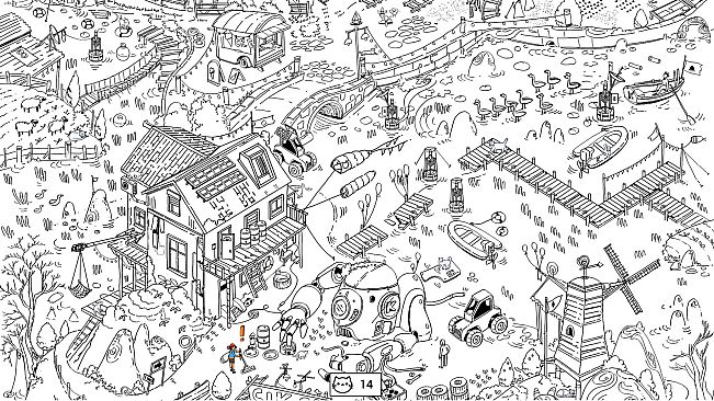 Silktrails: Cats in the grove