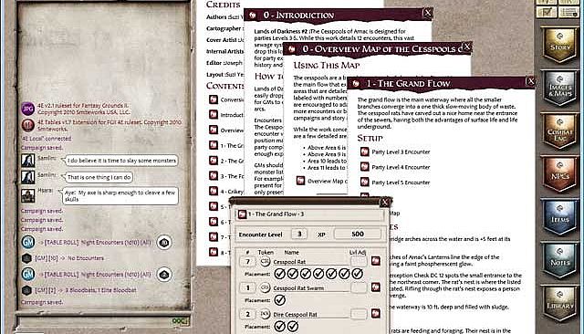 Fantasy Grounds - 4E: Lands of Darkness #2: Cesspools of Arnac