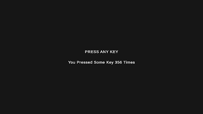 Press Any Key