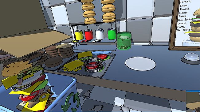 Blue Box Game: BurgerGame