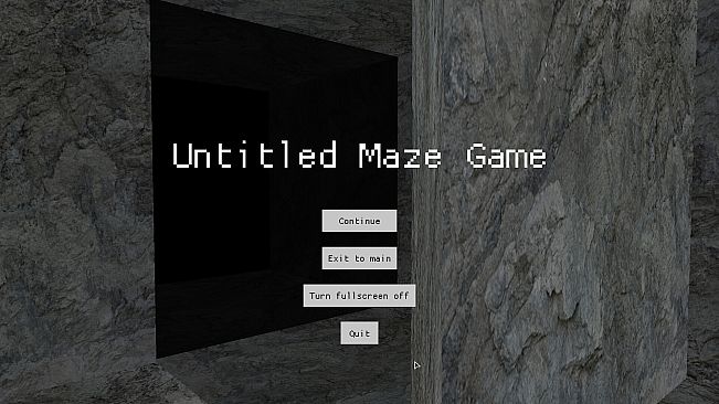 Untitled Maze Game