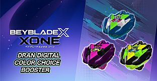 "BEYBLADE X XONE" DRAN DIGITAL COLOR CHOICE BOOSTER