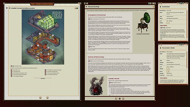 Fantasy Grounds - Grizelda's Cursed Curiosities