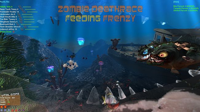 Zombie Deathrace Feeding Frenzy