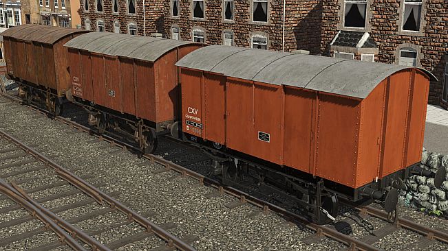 Trainz 2019 DLC - UK Gunpowder Van Pack 1