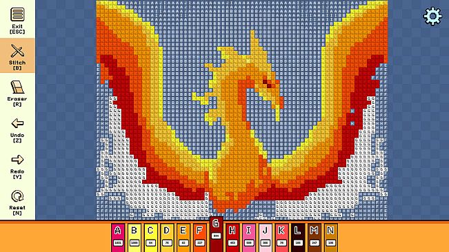 Pixel Cross Stitch - Mythical Monsters Pack