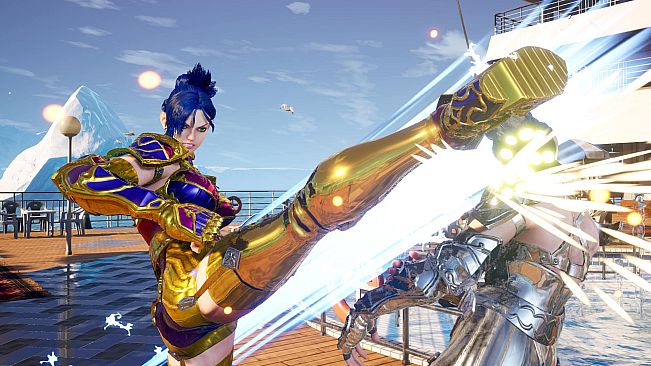 FIGHTING EX LAYER - Color Gold/Silver: Blair