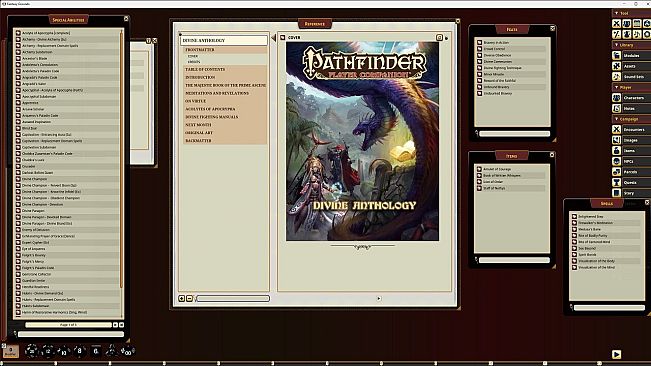 Fantasy Grounds - Pathfinder RPG - Pathfinder Companion: Divine Anthology