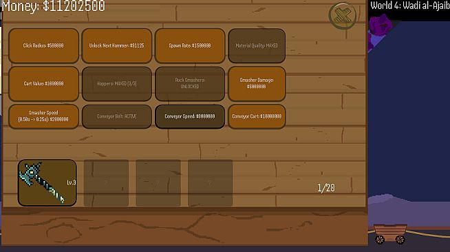 Sandfall: Rock Smash