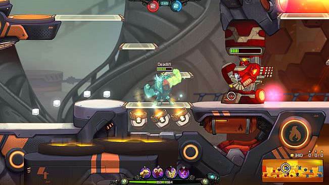 Deadlift - Awesomenauts Character