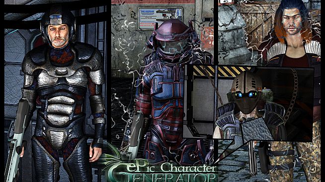 ePic Character Generator - Season #2: Male Sci-fi