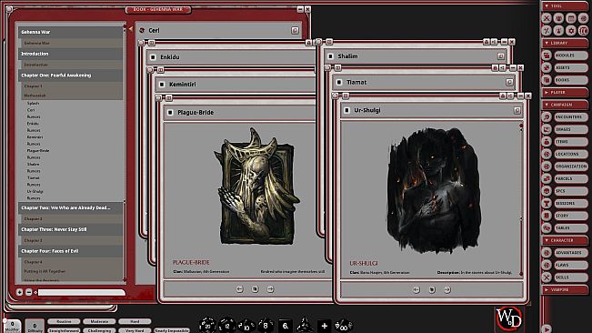 Fantasy Grounds - Vampire: Gehenna War
