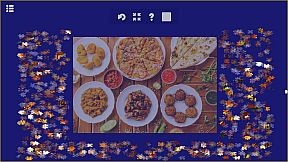 Jigsaw Puzzle Delicious Foods