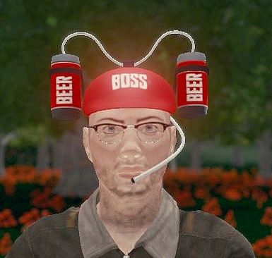 Hide and Seek - Beer Hat