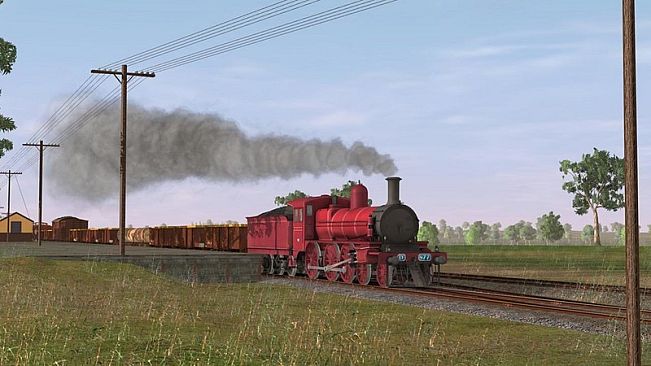 Trainz 2022 DLC - Victorian Railways Type 4 DD Class Pack - Canadian Red