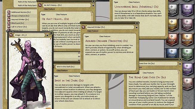 Fantasy Grounds - Path of the Reluctant Hero (PFRPG)