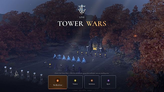 Line Tower Wars Gauntlet Mode