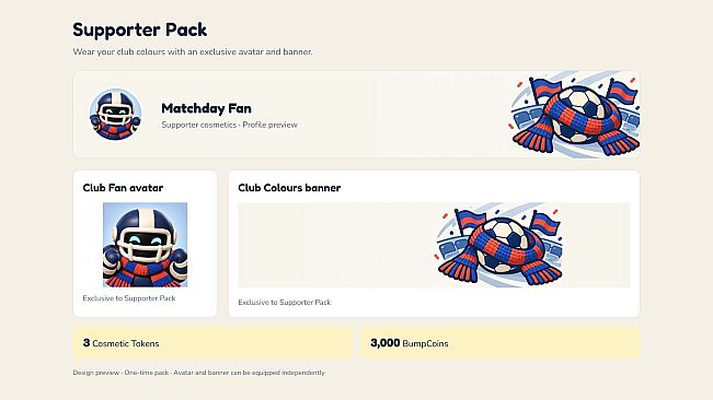 BumpBall: Supporter pack