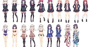 White Wings ホワイトウィングス Dakimakuras DLC