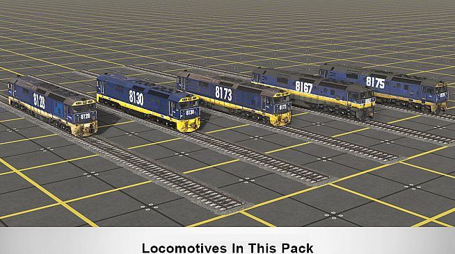 Trainz Plus DLC - NSW 81 Class Freight Corp, Freight Rail Pack