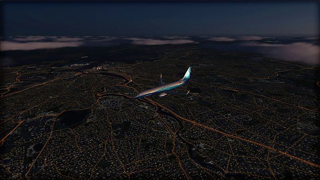 FSX Steam Edition: Night Environment: Massachusetts Add-On