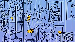 Hidden Cats - Halloween