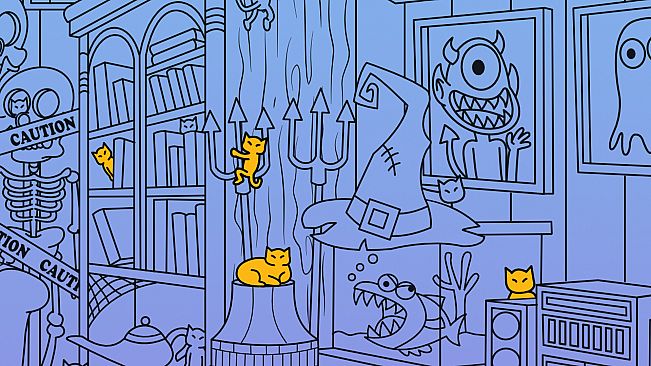 Hidden Cats - Halloween