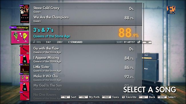 Rocksmith 2014 – Queens Of The Stone Age - “3s & 7s”