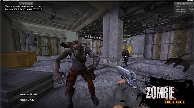 Axis Game Factory's AGFPRO Zombie FPS Player DLC