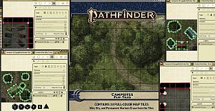 Fantasy Grounds - Pathfinder RPG - Pathfinder Flip-Tiles - Campsite
